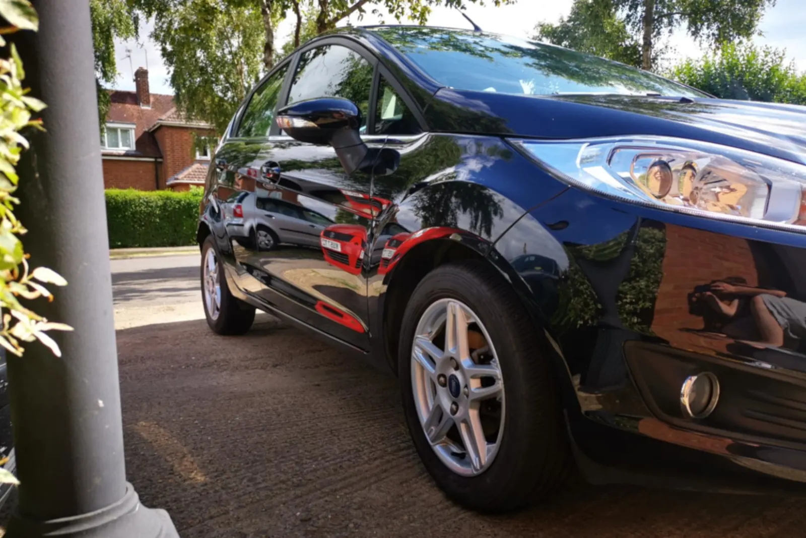 Fiesta after a full clean and detail